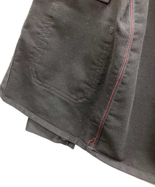 LABOUREUR（ラブルール）laboureur (ラブルール) ブラックモールスキンジャケット ブラック サイズ:40の古着・服飾アイテム