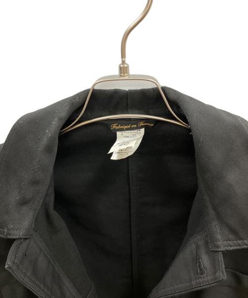 LABOUREUR（ラブルール）laboureur (ラブルール) ブラックモールスキンジャケット ブラック サイズ:40の古着・服飾アイテム