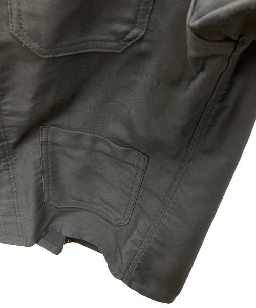 LABOUREUR（ラブルール）laboureur (ラブルール) ブラックモールスキンジャケット ブラック サイズ:40の古着・服飾アイテム