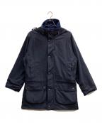 Barbourバブアー）の古着「ナイロンシューティングコート」｜ネイビー