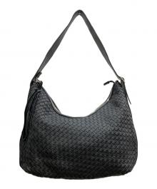 Llife（ライフ）の古着「COW LEATHER MESH BAG」｜ブラック