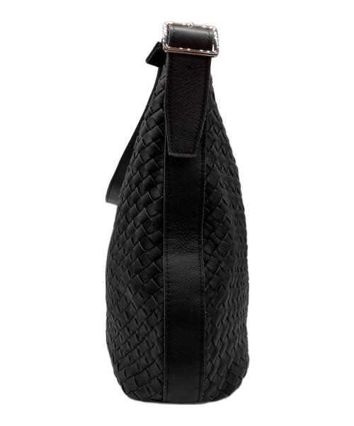 Llife（ライフ）Llife (ライフ) COW LEATHER MESH BAG ブラックの古着・服飾アイテム
