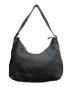 Llife（ライフ）の古着「COW LEATHER MESH BAG」｜ブラック