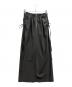AMERI (アメリ) STRIPE DARWSTRING LONG SKIRT グレー サイズ:M：8000円