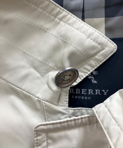 BURBERRY LONDON（バーバリーロンドン）BURBERRY LONDON (バーバリーロンドン) ステンカラーコート ベージュ サイズ:Lの古着・服飾アイテム