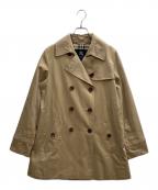 BURBERRY LONDONバーバリーロンドン）の古着「裏ノバチェックショートトレンチコート」｜ベージュ