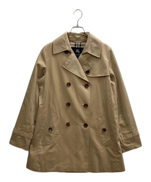 BURBERRY LONDON（バーバリーロンドン）BURBERRY LONDON (バーバリーロンドン) 裏ノバチェックショートトレンチコート ベージュ サイズ:40の古着・服飾アイテム
