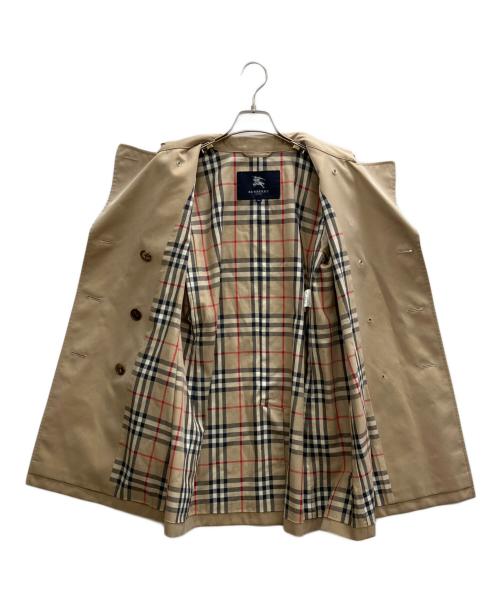 BURBERRY LONDON（バーバリーロンドン）BURBERRY LONDON (バーバリーロンドン) 裏ノバチェックショートトレンチコート ベージュ サイズ:40の古着・服飾アイテム
