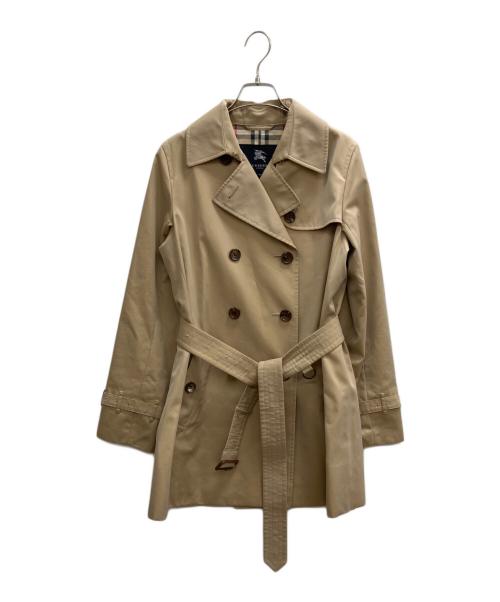 BURBERRY LONDON（バーバリーロンドン）BURBERRY LONDON (バーバリーロンドン) 裏ノバチェックショートトレンチコート ベージュ サイズ:40の古着・服飾アイテム