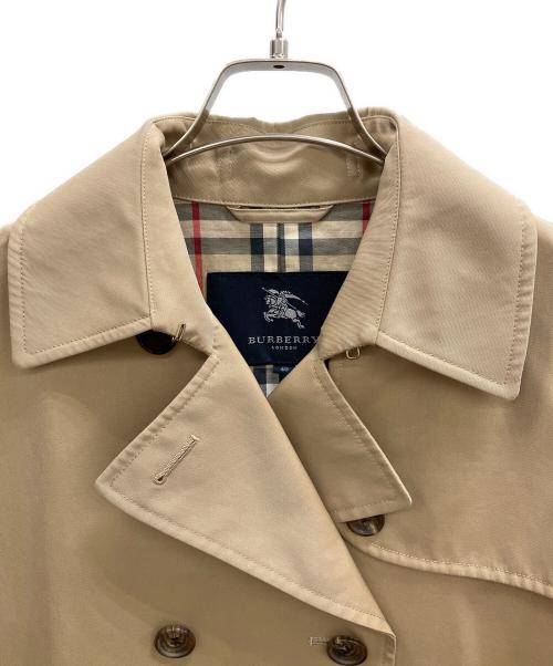 BURBERRY LONDON（バーバリーロンドン）BURBERRY LONDON (バーバリーロンドン) 裏ノバチェックショートトレンチコート ベージュ サイズ:40の古着・服飾アイテム