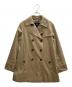 BURBERRY LONDON（バーバリーロンドン）の古着「裏ノバチェックショートトレンチコート」｜ベージュ