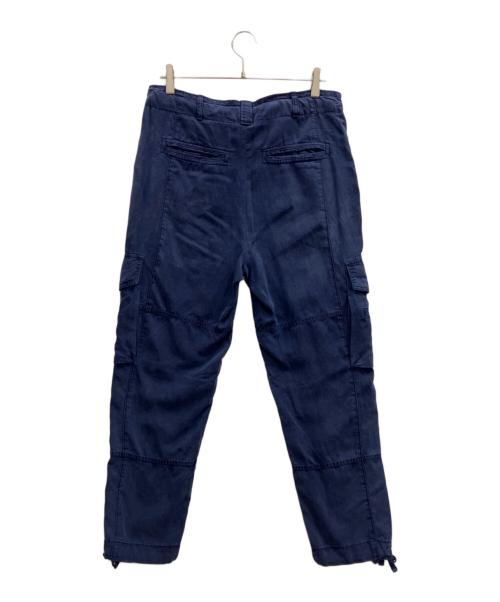 POLO RALPH LAUREN（ポロ・ラルフローレン）POLO RALPH LAUREN (ポロ・ラルフローレン) マルチポケットカーゴパンツ ネイビーの古着・服飾アイテム
