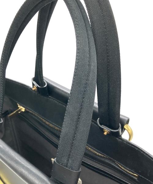 texnh（テクネ）texnh (テクネ) BRASS HANDLE TOTE / S ブラックの古着・服飾アイテム