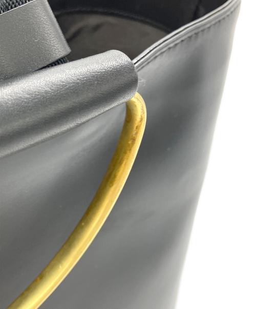 texnh（テクネ）texnh (テクネ) BRASS HANDLE TOTE / S ブラックの古着・服飾アイテム