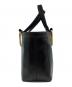 texnh (テクネ) BRASS HANDLE TOTE / S ブラック：15000円