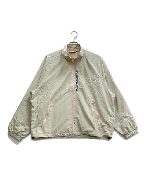 SUPREME（シュプリーム）SUPREME (シュプリーム) CONTRAST ZIP TRACK JACKET ベージュ サイズ:Mの古着・服飾アイテム