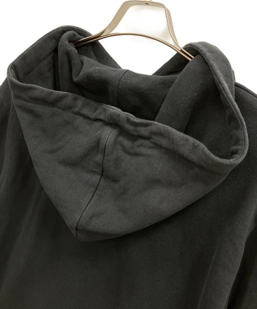 Saint Laurent Paris（サンローランパリ）Saint Laurent Paris (サンローランパリ) ロゴプリントパーカー ブラック サイズ:Mの古着・服飾アイテム