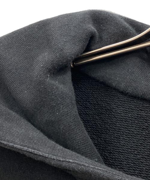 Saint Laurent Paris（サンローランパリ）Saint Laurent Paris (サンローランパリ) ロゴプリントパーカー ブラック サイズ:Mの古着・服飾アイテム