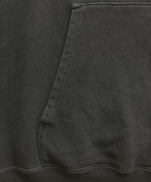 Saint Laurent Paris（サンローランパリ）Saint Laurent Paris (サンローランパリ) ロゴプリントパーカー ブラック サイズ:Mの古着・服飾アイテム
