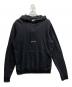 Saint Laurent Paris（サンローランパリ）の古着「ロゴプリントパーカー」｜ブラック
