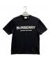 BURBERRY LONDON（バーバリーロンドン）の古着「ロゴプリントTシャツ」｜ブラック