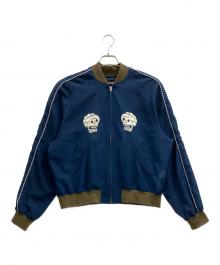 Schott（ショット）の古着「スカジャン」｜ネイビー