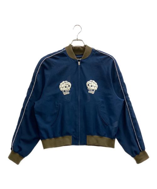 Schott（ショット）Schott (ショット) スカジャン ネイビー サイズ:Mの古着・服飾アイテム