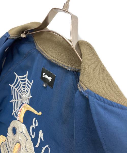 Schott（ショット）Schott (ショット) スカジャン ネイビー サイズ:Mの古着・服飾アイテム