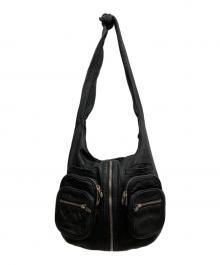 ALEXANDER WANG（アレキサンダー・ワン）の古着「レザーワンショルダーバッグ」｜ブラック