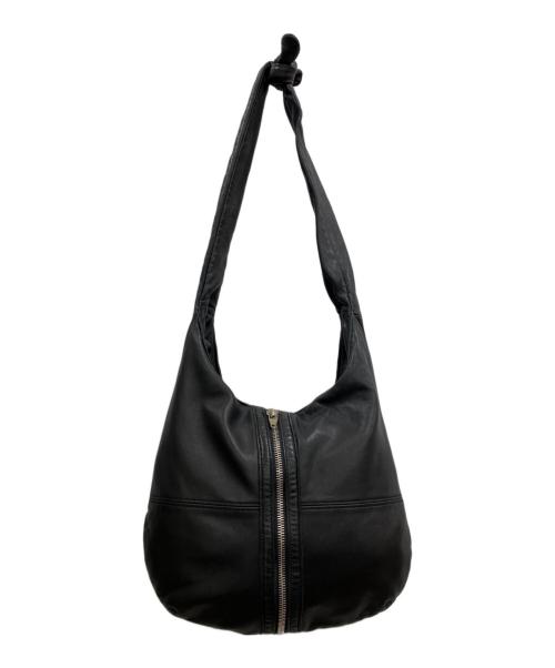 ALEXANDER WANG（アレキサンダー・ワン）ALEXANDER WANG (アレキサンダー・ワン) レザーワンショルダーバッグ ブラックの古着・服飾アイテム