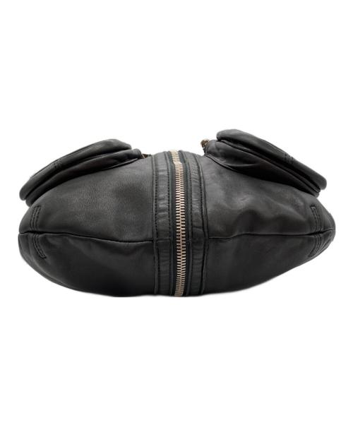 ALEXANDER WANG（アレキサンダー・ワン）ALEXANDER WANG (アレキサンダー・ワン) レザーワンショルダーバッグ ブラックの古着・服飾アイテム