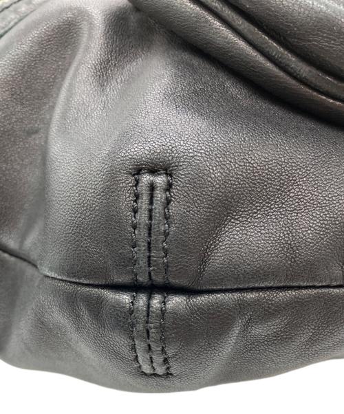 ALEXANDER WANG（アレキサンダー・ワン）ALEXANDER WANG (アレキサンダー・ワン) レザーワンショルダーバッグ ブラックの古着・服飾アイテム