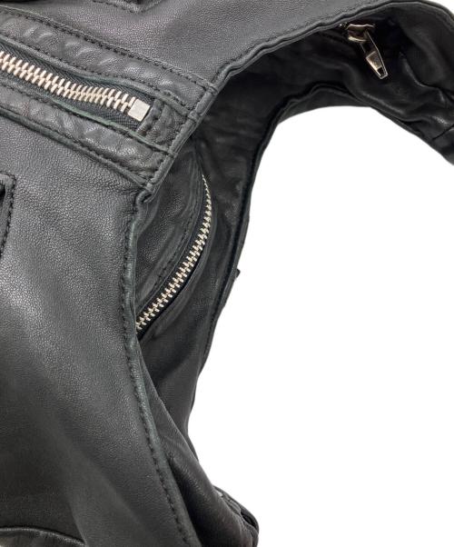 ALEXANDER WANG（アレキサンダー・ワン）ALEXANDER WANG (アレキサンダー・ワン) レザーワンショルダーバッグ ブラックの古着・服飾アイテム