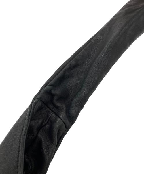 ALEXANDER WANG（アレキサンダー・ワン）ALEXANDER WANG (アレキサンダー・ワン) レザーワンショルダーバッグ ブラックの古着・服飾アイテム