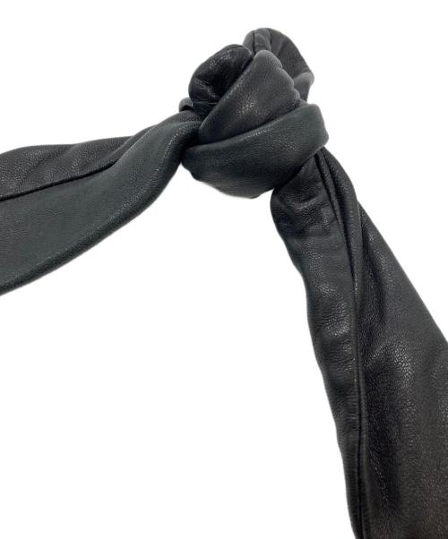 ALEXANDER WANG（アレキサンダー・ワン）ALEXANDER WANG (アレキサンダー・ワン) レザーワンショルダーバッグ ブラックの古着・服飾アイテム