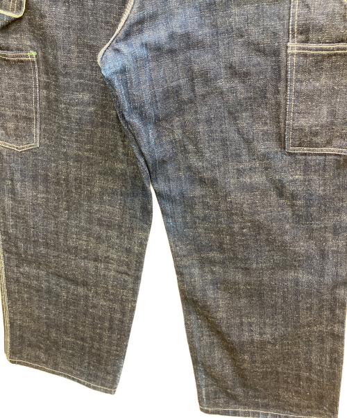 SAMURAI JEANS（サムライジーンズ）SAMURAI JEANS (サムライジーンズ) ヒッコリーペインターパンツ インディゴ サイズ:38の古着・服飾アイテム