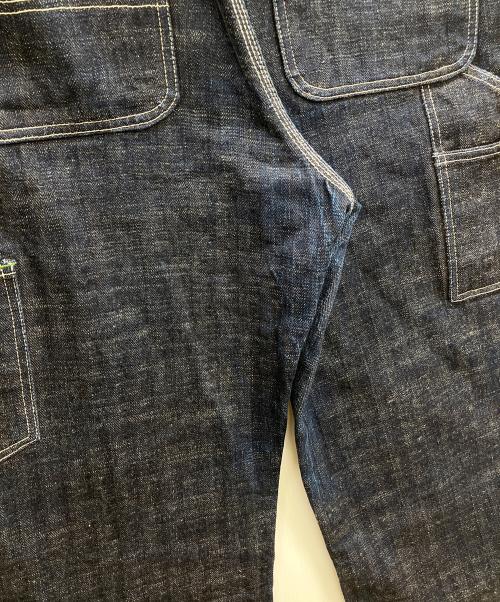 SAMURAI JEANS（サムライジーンズ）SAMURAI JEANS (サムライジーンズ) ヒッコリーペインターパンツ インディゴ サイズ:38の古着・服飾アイテム