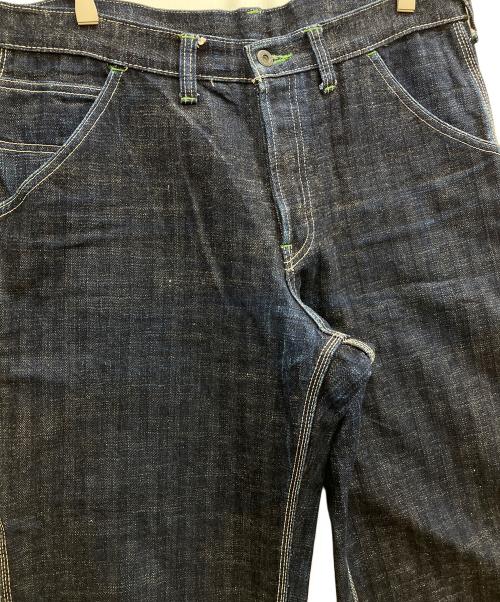 SAMURAI JEANS（サムライジーンズ）SAMURAI JEANS (サムライジーンズ) ヒッコリーペインターパンツ インディゴ サイズ:38の古着・服飾アイテム