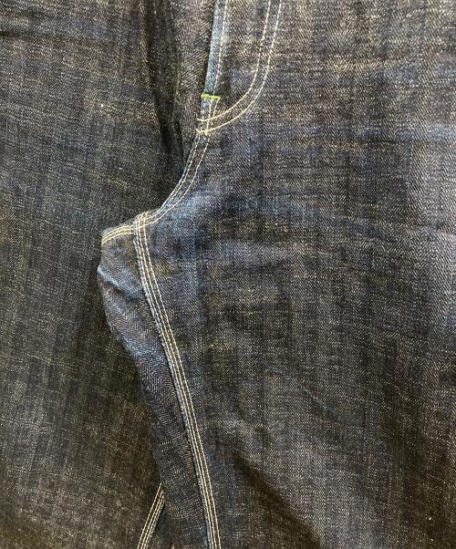 SAMURAI JEANS（サムライジーンズ）SAMURAI JEANS (サムライジーンズ) ヒッコリーペインターパンツ インディゴ サイズ:38の古着・服飾アイテム