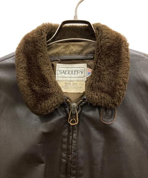 SADDLERY（サドリー）SADDLERY (サドリー) G-1ジャケット ブラウン サイズ:38Rの古着・服飾アイテム
