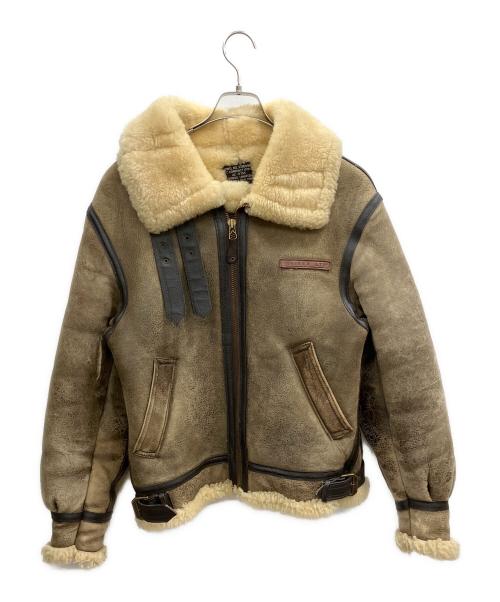 AVIREX（アヴィレックス）AVIREX (アヴィレックス) B-3ジャケット ブラウン サイズ:SIZE 36の古着・服飾アイテム