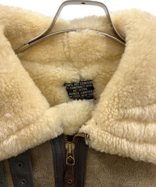 AVIREX（アヴィレックス）AVIREX (アヴィレックス) B-3ジャケット ブラウン サイズ:SIZE 36の古着・服飾アイテム