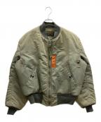 BUZZ RICKSON'Sバズリクソンズ）の古着「MA-1ジャケット」｜カーキ