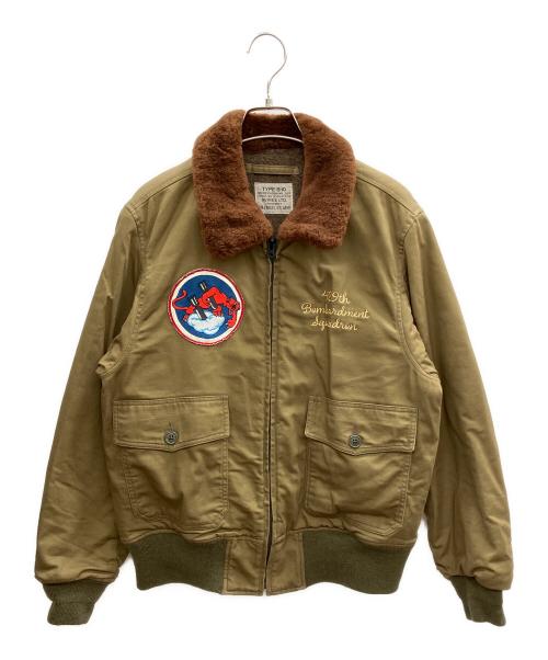 AVIREX（アヴィレックス）AVIREX (アヴィレックス) TYPE B-10 BRIEFING TIME カーキ サイズ:SIZE 38の古着・服飾アイテム