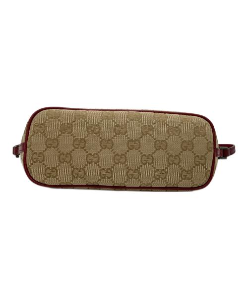 GUCCI（グッチ）GUCCI (グッチ) ハンドポーチ ベージュの古着・服飾アイテム
