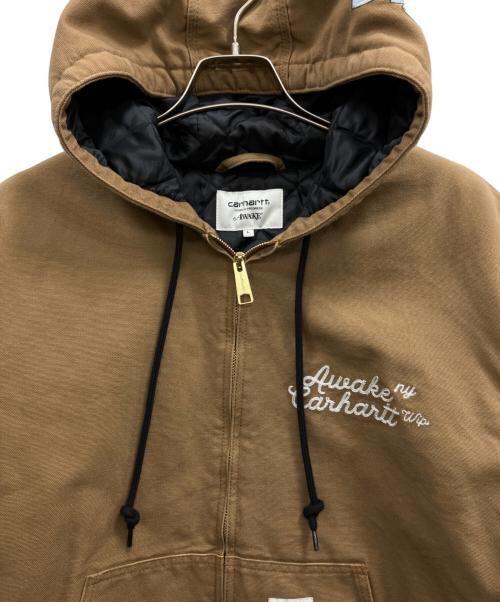 Carhartt WIP（カーハート ワーク イン プログレス）CARHARTT WIP (カーハート ワーク イン プログレス) AWAKE NY (アウェイク ニューヨーク) OG ACTIVE JACKET ブラウン サイズ:Lの古着・服飾アイテム
