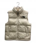 THE NORTH FACEザ ノース フェイス）の古着「NUPTSE ON BALL VEST」｜ベージュ