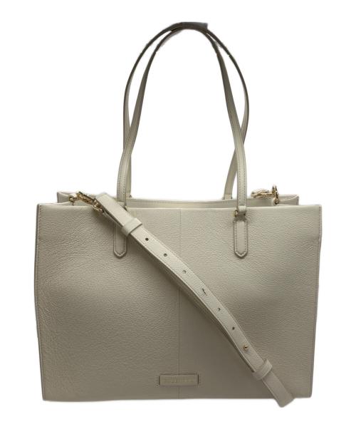 COLE HAAN（コールハーン）COLE HAAN (コールハーン) スモール3IN1トートバッグ アイボリーの古着・服飾アイテム