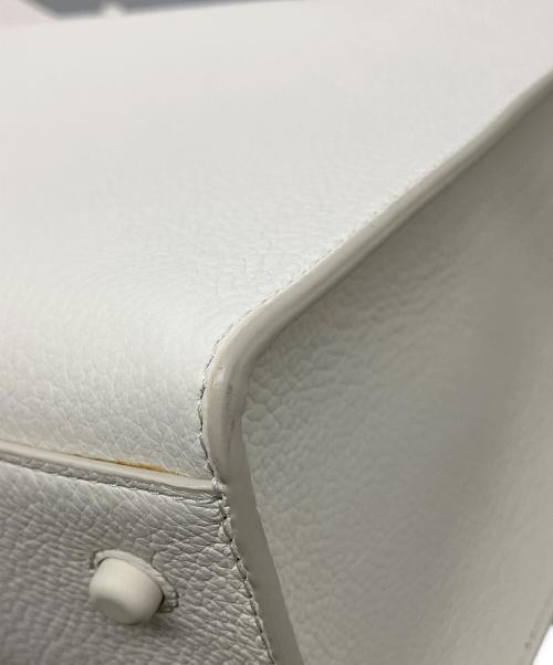 COLE HAAN（コールハーン）COLE HAAN (コールハーン) スモール3IN1トートバッグ アイボリーの古着・服飾アイテム