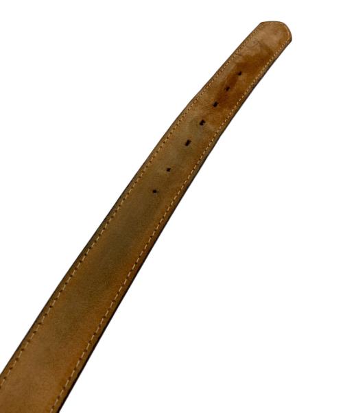 TONY LAMA（トニーラマ）TONY LAMA (トニーラマ) カービングレザーベルト ブラウン サイズ:80-95の古着・服飾アイテム